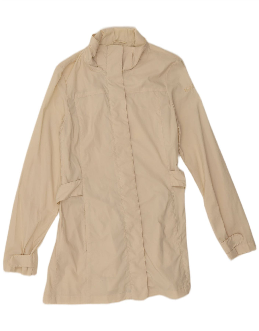 Woolrich Womens Overcoat UK 18 XL Beige