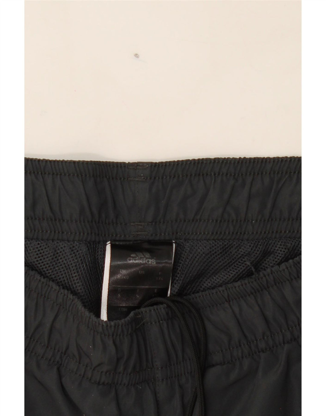 ADIDAS Mens Climalite Tracksuit Trousers UK 38/40 Medium Black Polyester Vintage Adidas and Second-Hand Adidas from Messina Hembry 