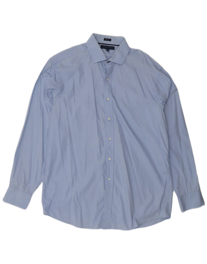 Ανδρικό πουκάμισο Tommy Hilfiger Regular Fit Size 16 Large Blue