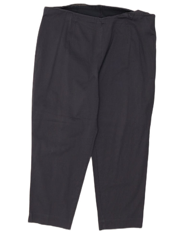 Женские укороченные брюки Marks & Spencer UK 18 XL W38 L25 Темно-синие