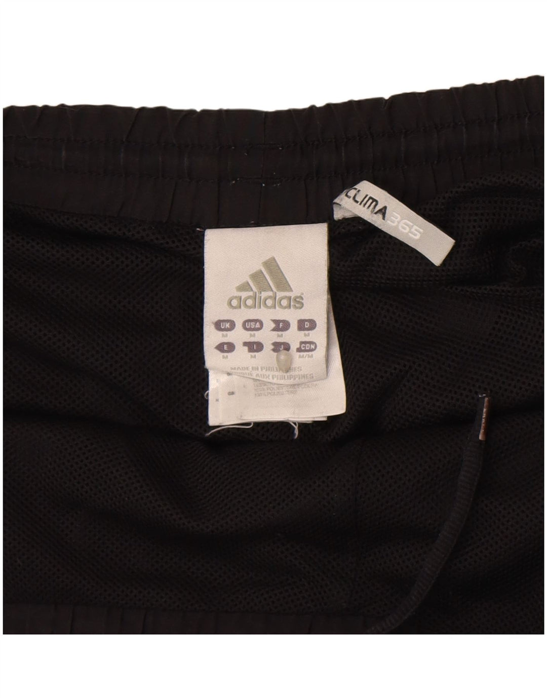 Adidas Mens Clima 365 Sport Shorts Medium  Black Colourblock Polyester