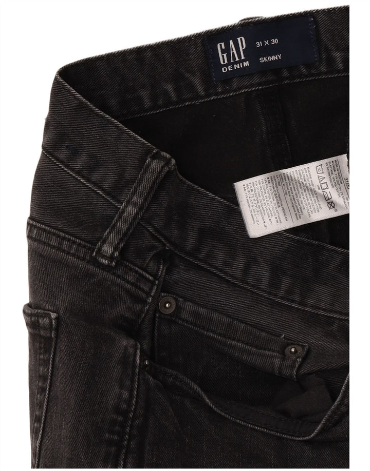 Gap Womens Skinny Jeans W31 L30 Grey Cotton