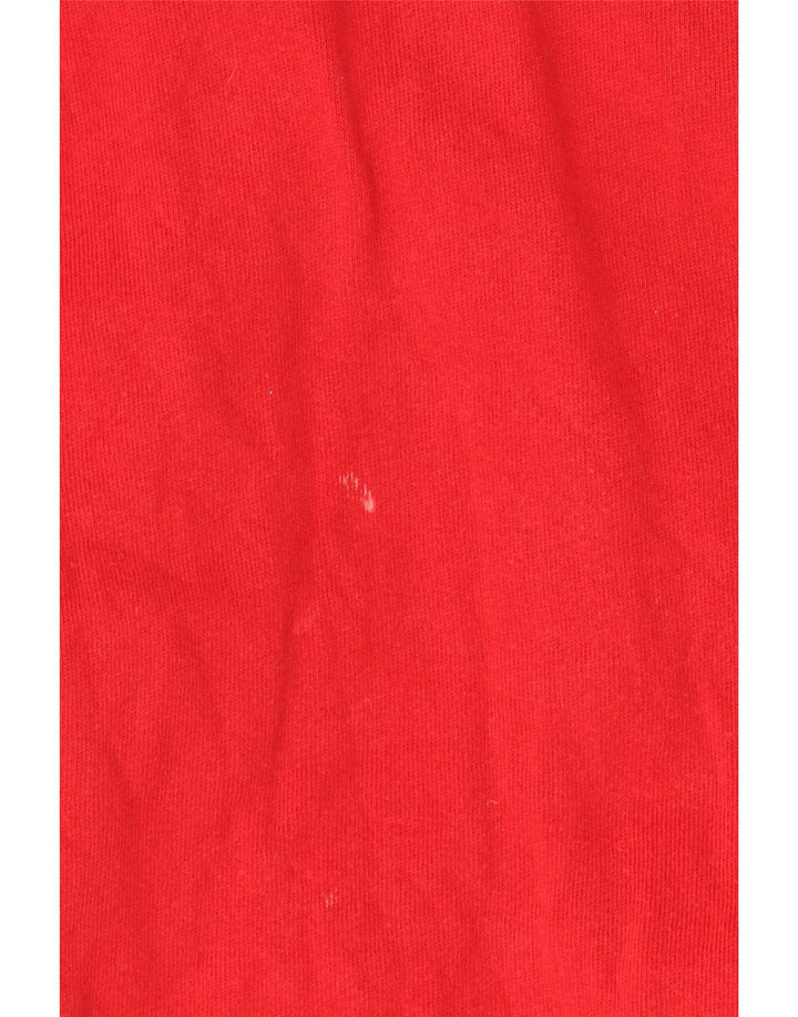 Gap Boys Graphic Zip Hoodie Sweater 11-12 Years Medium Red