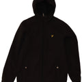 Lyle & Scott Mens Hooded Windbreaker Jacket UK 36 Small Grey Polyester