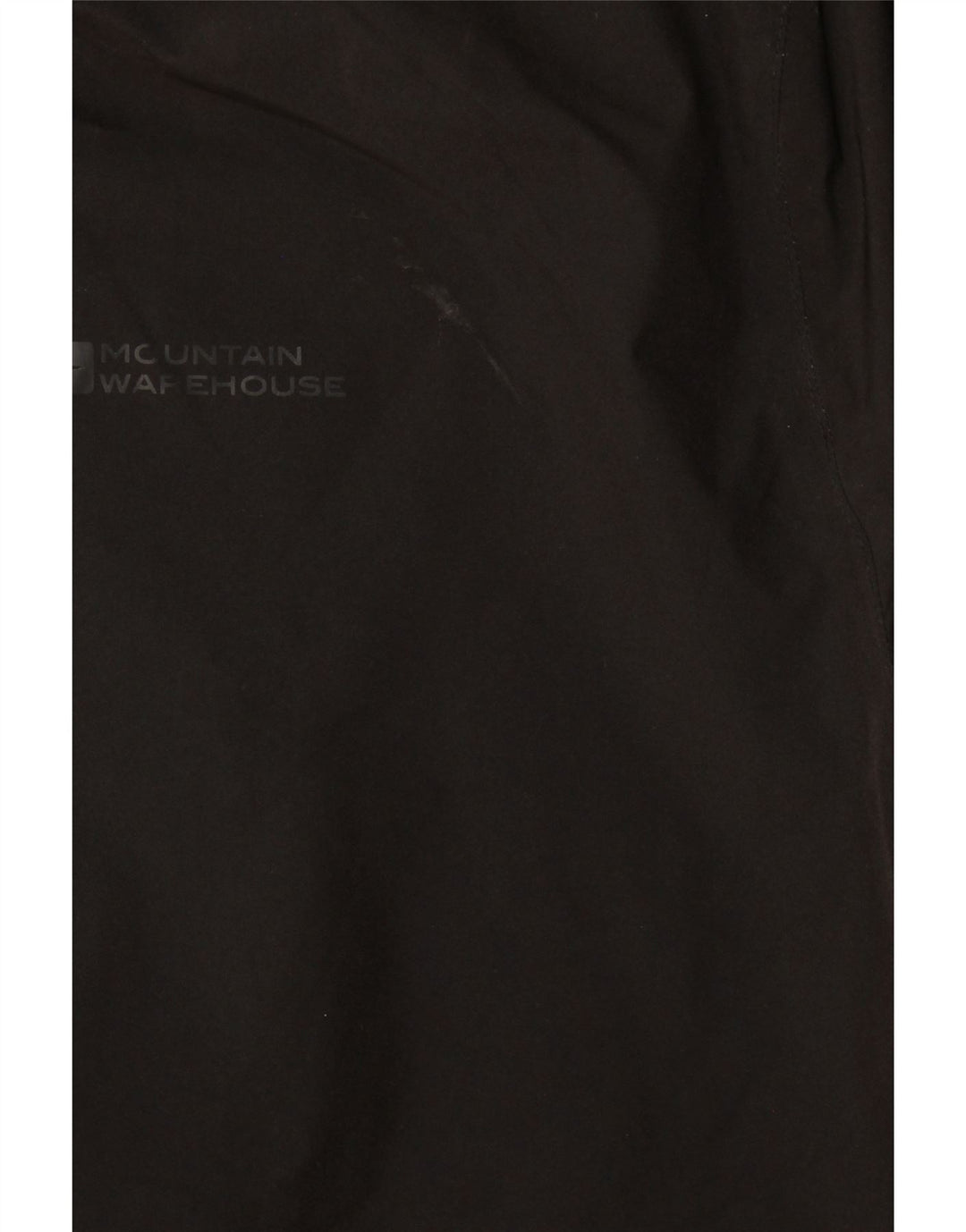 Mountain Warehouse Womens Hooded Raincoat UK 28 6XL Black Polyester