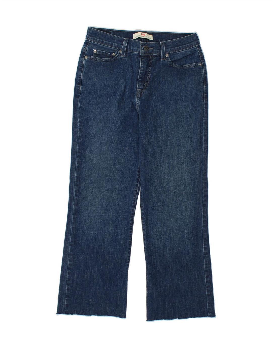 LEVI'S Womens 512 Bootcut Jeans US 10 Large W30 L25 Navy Blue Vintage Levi's and Second-Hand Levi's from Messina Hembry 