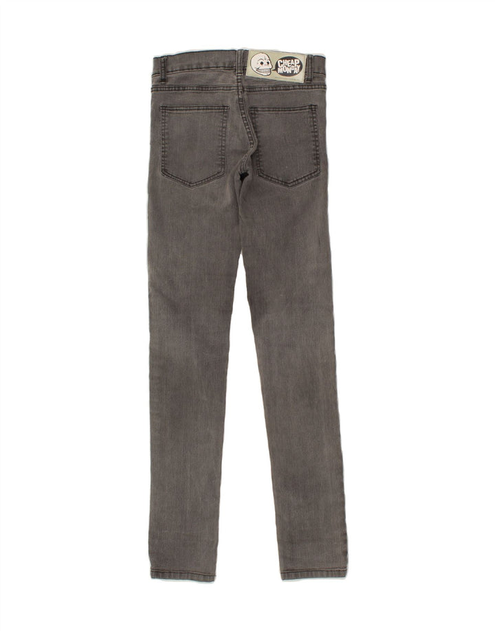 CHEAP MONDAY Womens Skinny Jeans W26 L34 Grey Vintage Cheap Monday and Second-Hand Cheap Monday from Messina Hembry 