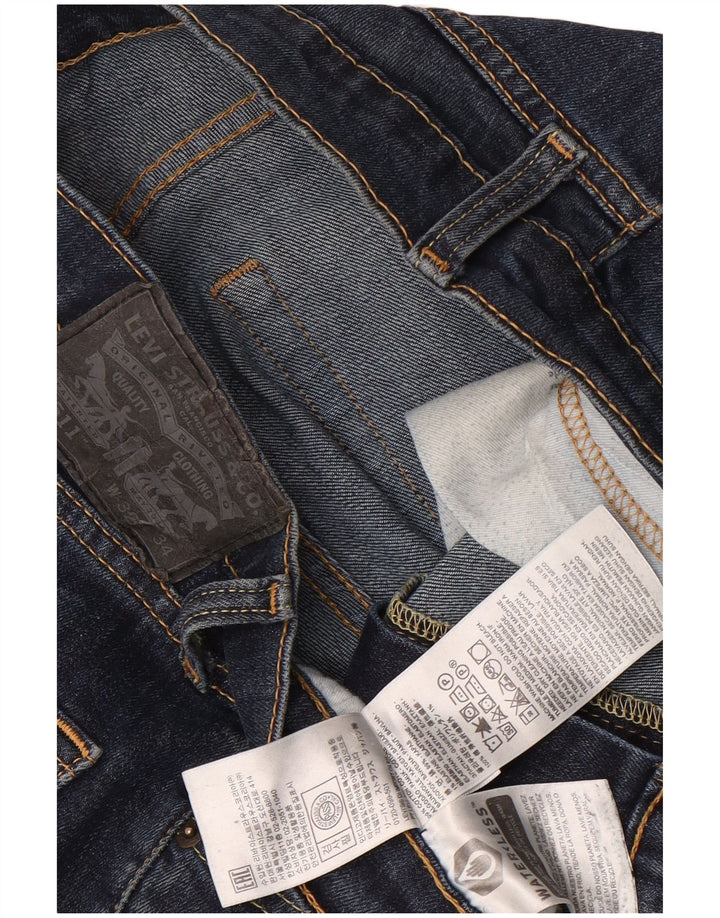 Męskie jeansy Levi's 511 Slim SLIW32 L34 Niebieskie bawełniane