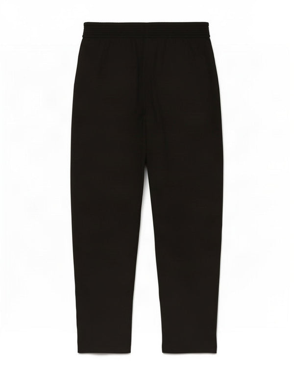 Zara Pantalon De Survêtement Femme UK 10 Small Noir Viscose