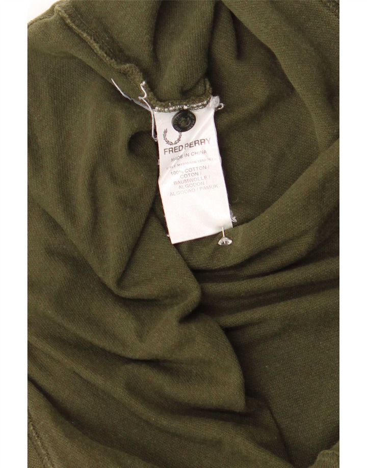 Męska koszulka polo Fred Perry, duża, bawełniana w paski khaki