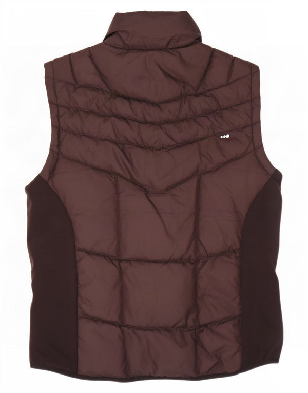 Wed Ze Mens με επένδυση Gilet UK 38 Medium Brown Colorblock Πολυαμίδιο