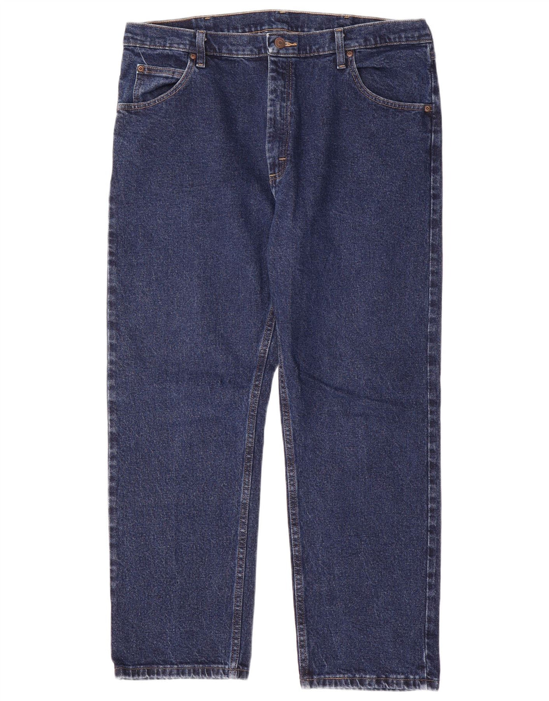 Wrangler Straight Jeans til mænd W38 L29 blå bomuld