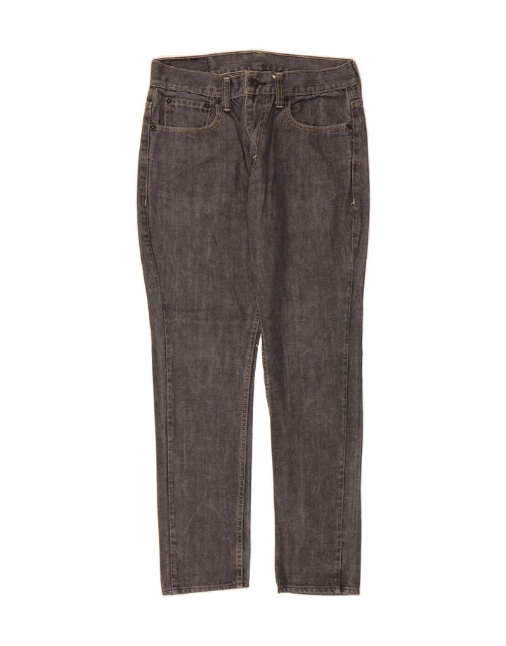 LEVI'S Womens 511 Slim Jeans W33 L29  Grey Vintage Levi's and Second-Hand Levi's from Messina Hembry 