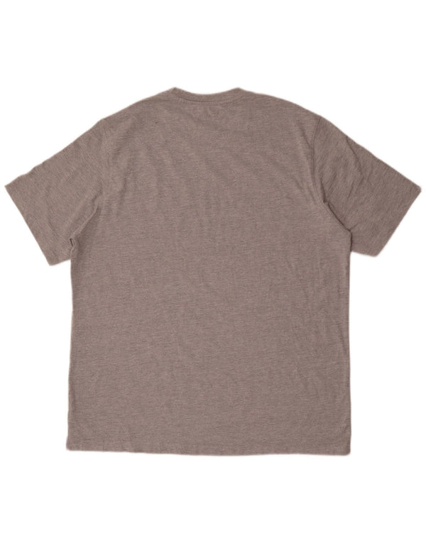 Мужская футболка с рисунком Champion 2XL, серая, хлопок