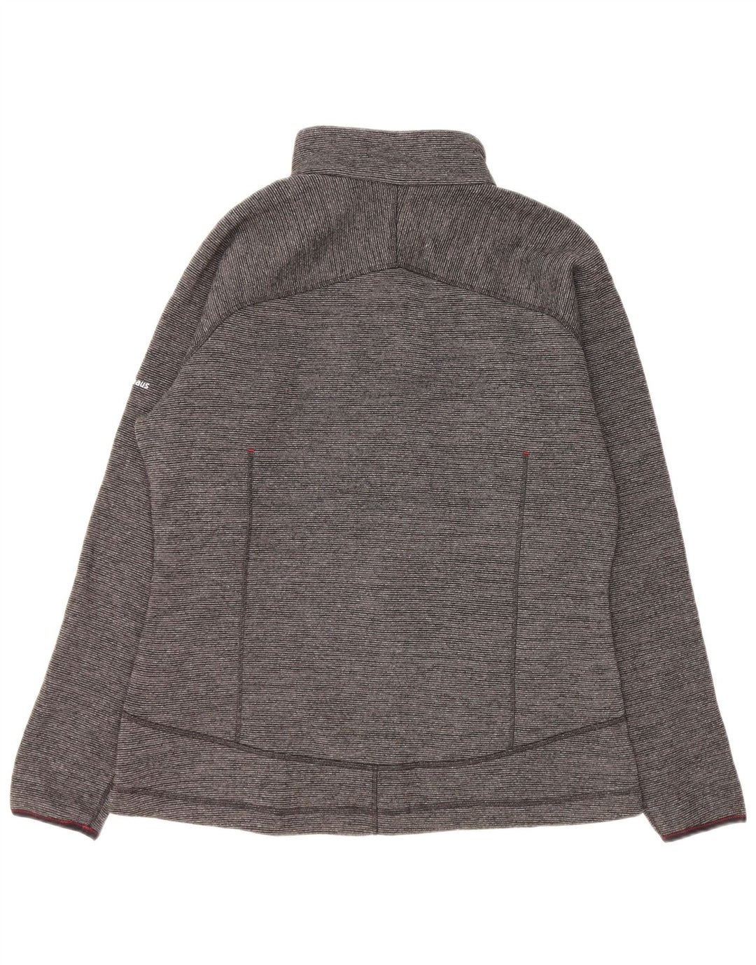 Berghaus Womens Tracksuit Top Jacket UK 20 2XL Grey Pinstripe Polyester