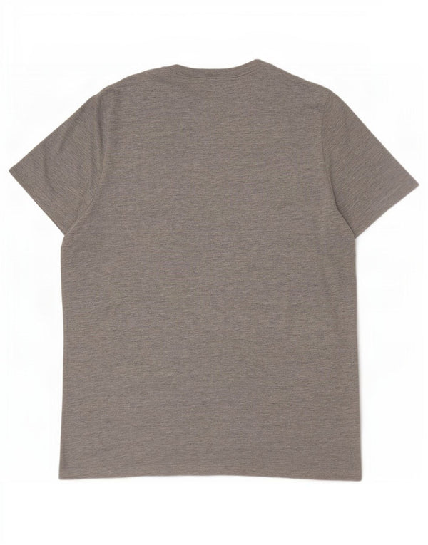 Tommy Hilfiger T-Shirt Graphique Homme XL Gris Moucheté