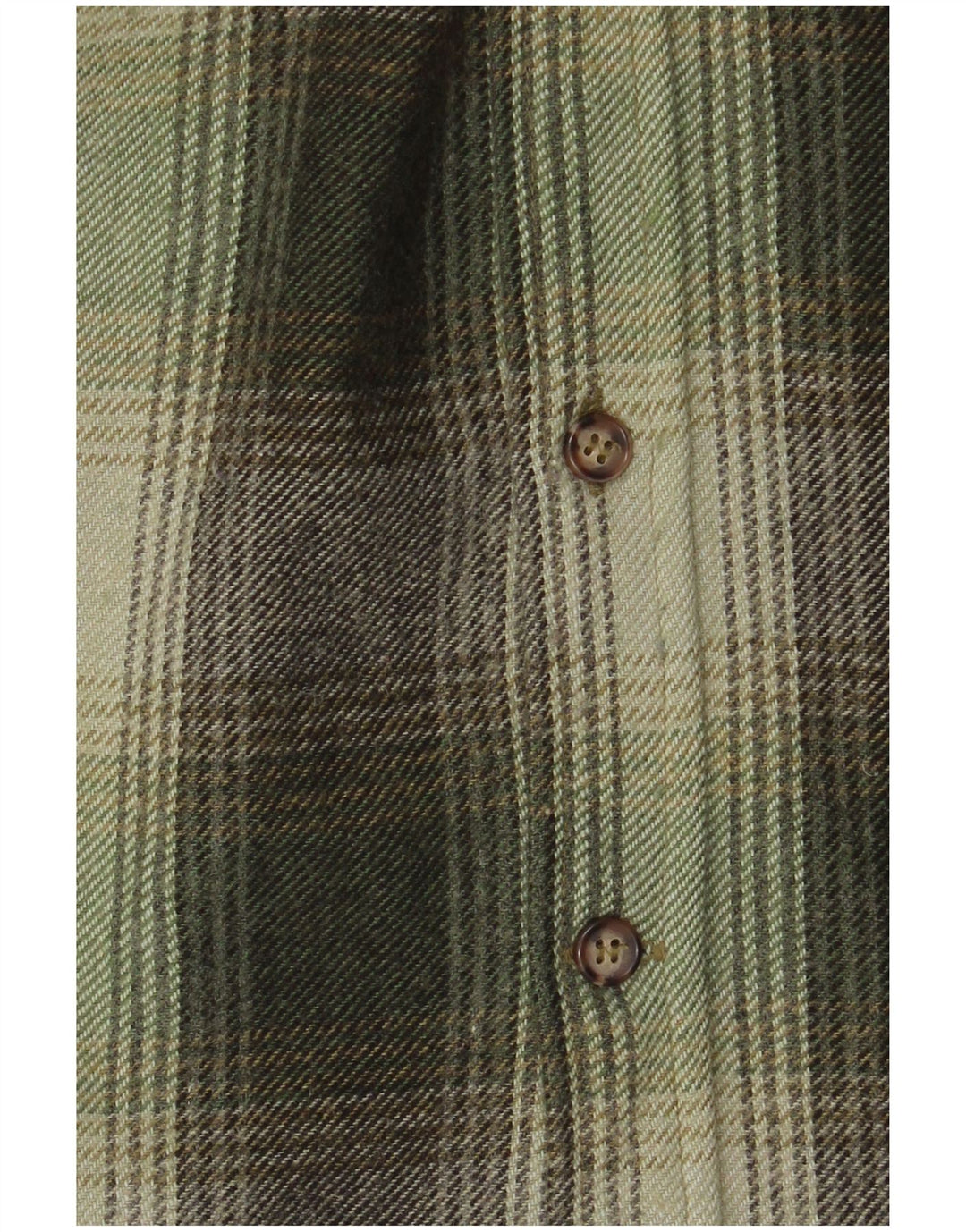 Camicia overshirt da uomo Bailo in lana a quadri verdi grandi