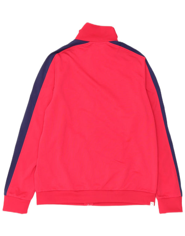 Puma Chaqueta de chándal para mujer UK 40 Grande Rosa Colorblock Poliéster