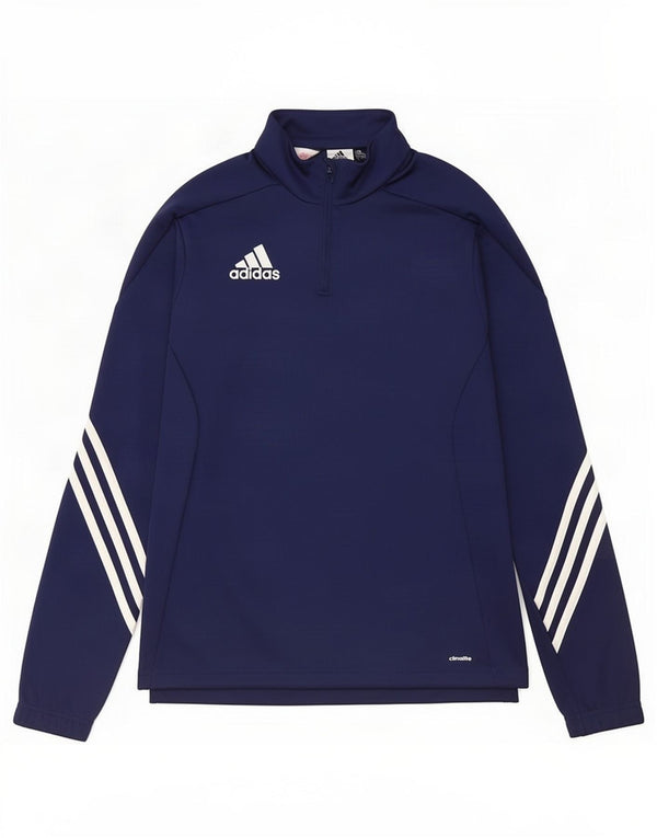 Adidas Boys Climalite φόρμα αθλητικής φόρμας 13-14 ετών XL Navy Blue