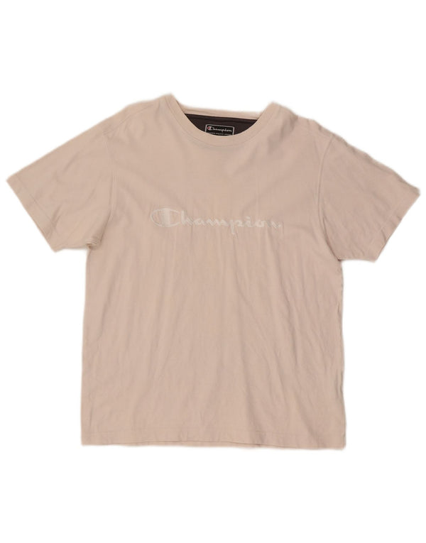 Columbia Mens Short Sleeve Regular Fit Graphic T-Shirt Top Medium Off White