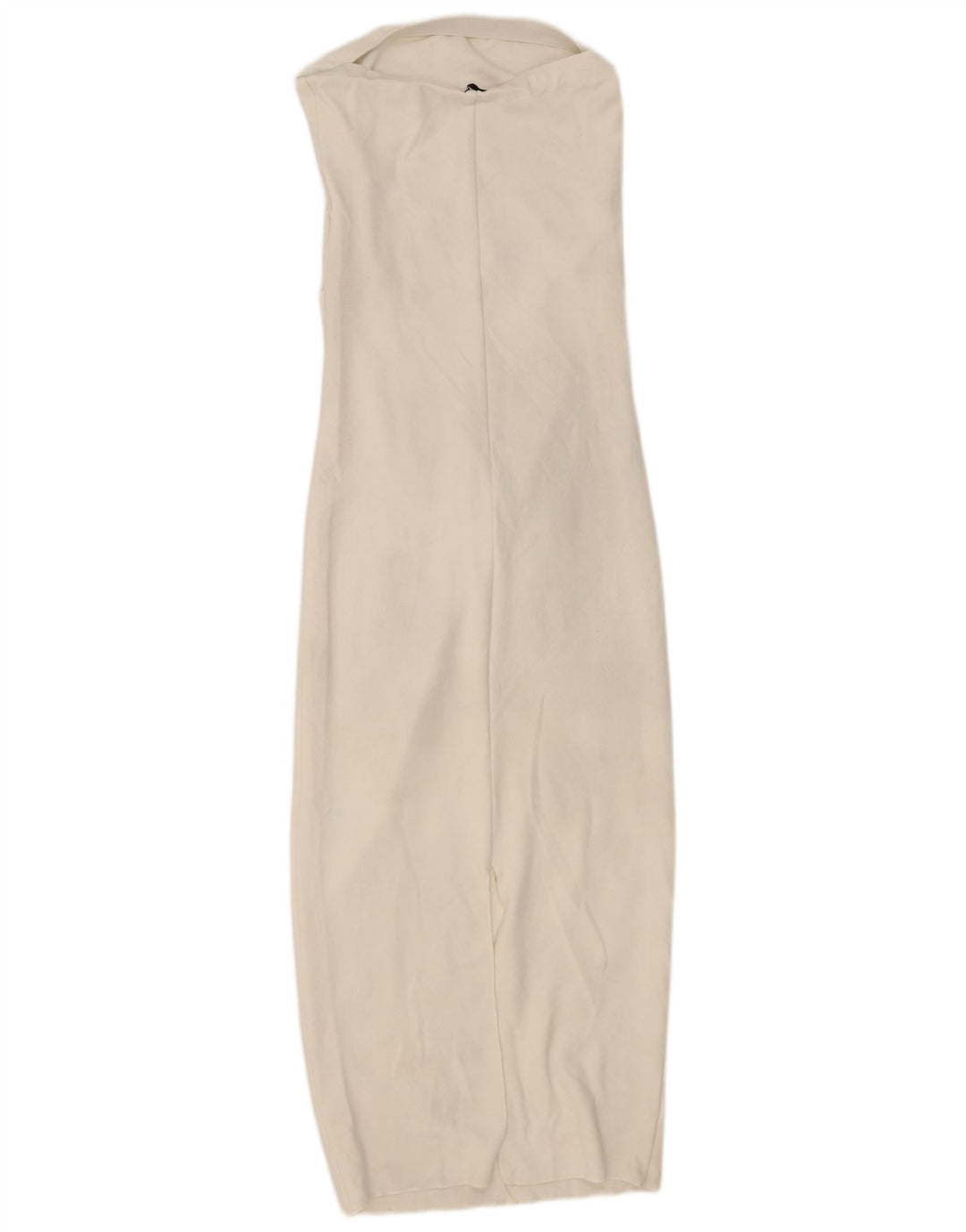 Zara Womens Cut Out Strapless Bodycon Dress UK 12 Medium White