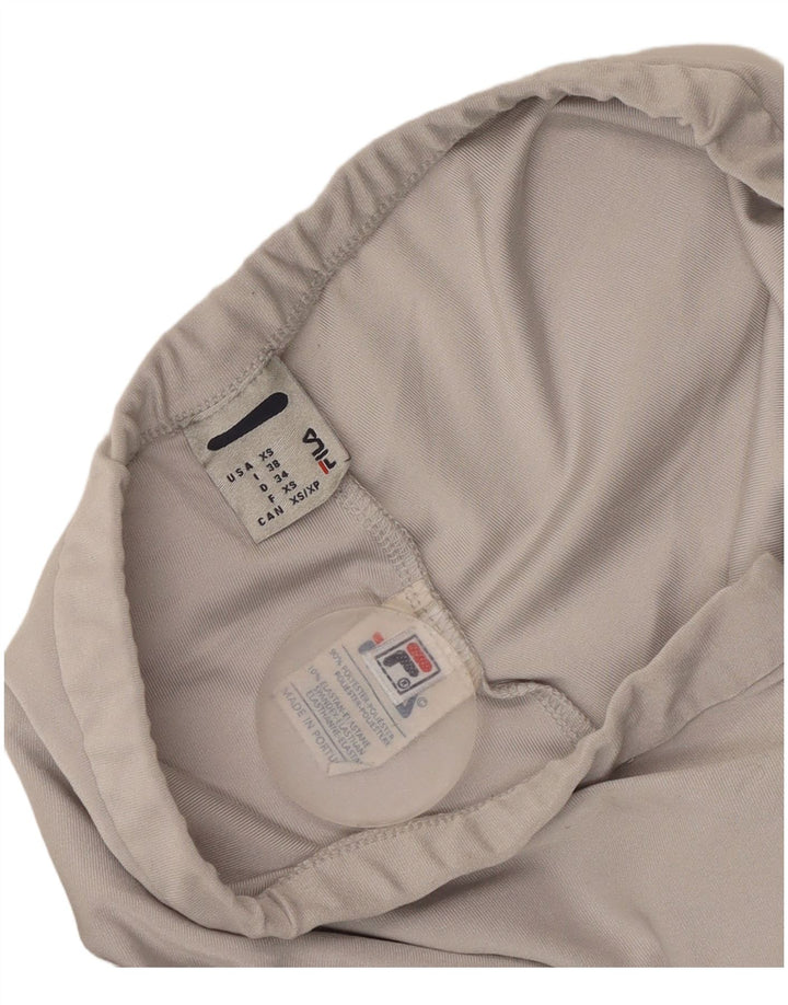 Pantaloni da tuta da donna Fila UK 6 XS poliestere grigio