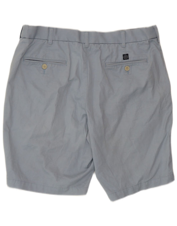 Marks & Spencer Herre Chino Shorts W36 Large Blue Cotton