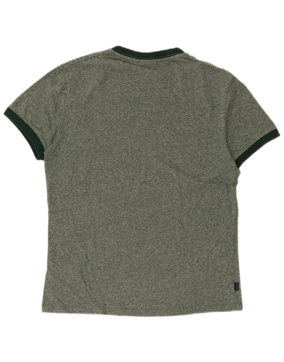 Superdry T-Shirt Homme Vert Moyen Flecked Cotton