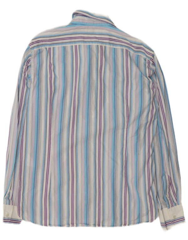 Muška košulja Ted Baker, veličina 5 XL, raznobojni prugasti pamuk