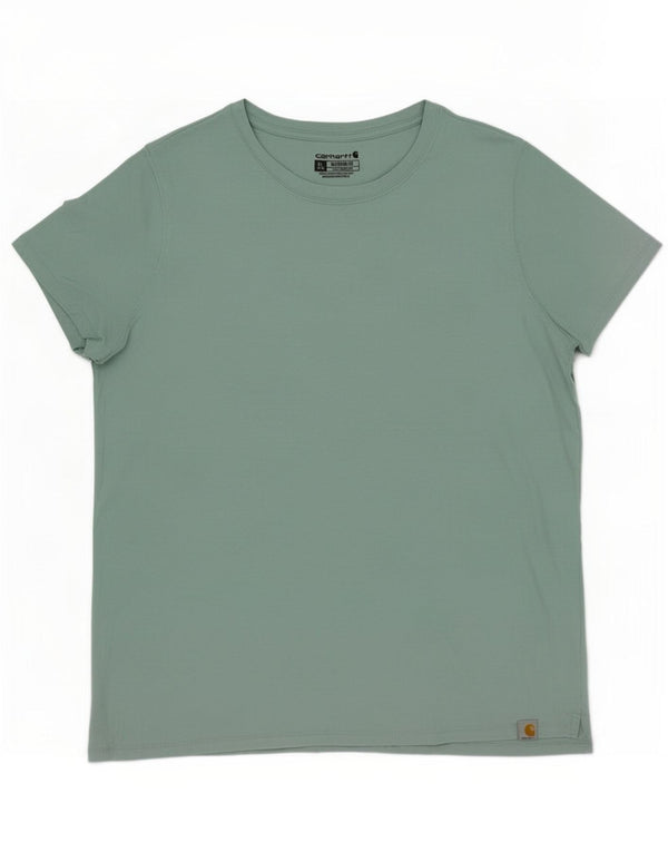 Carhartt Camiseta para Mujer Top US 16/18 XL Algodón Verde