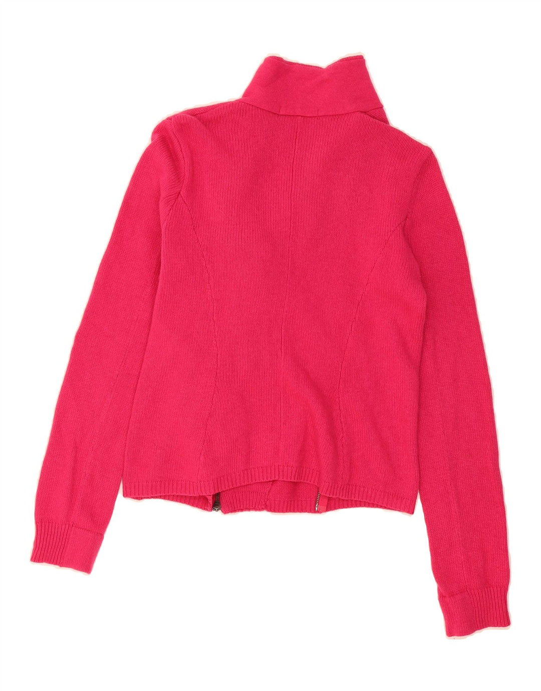 JIGSAW Womens Crop Cardigan Sweater UK 10 Small Pink Wool Vintage Jigsaw and Second-Hand Jigsaw from Messina Hembry 