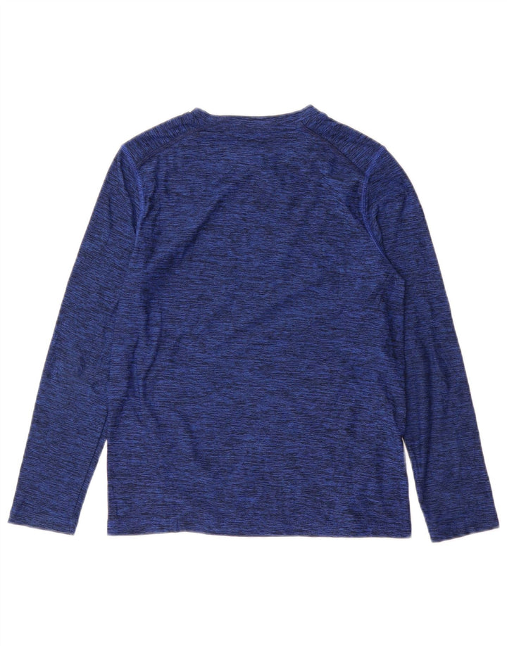 Russell Athletic Boys Dri-Power Top Long Sleeve 7-8 Years Medium Navy Blue