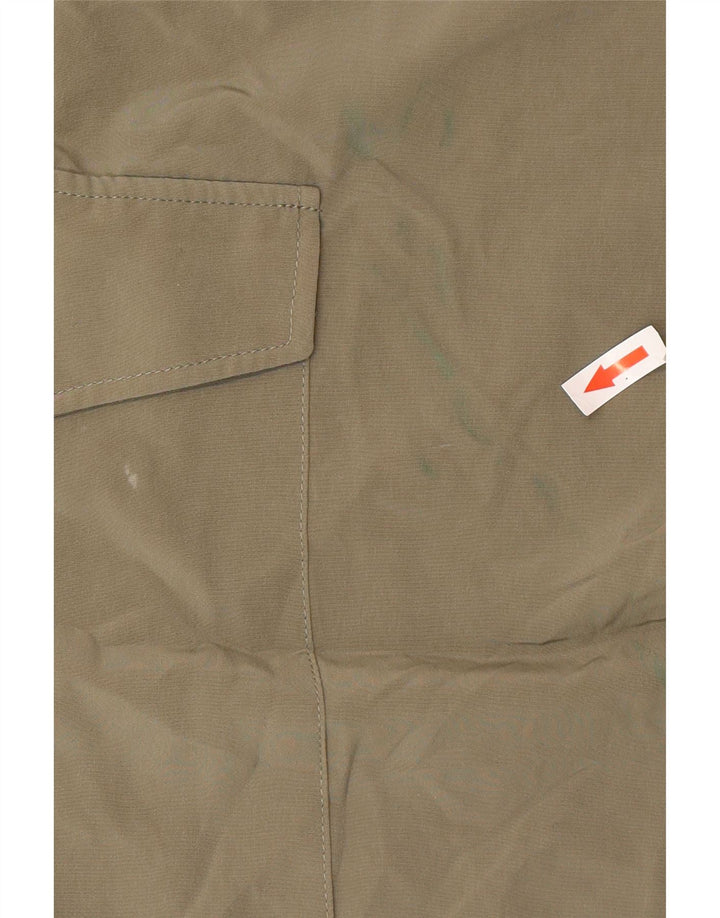 Zara Womens Joggers Cargo Trousers Small W28 L27 Khaki Polyester