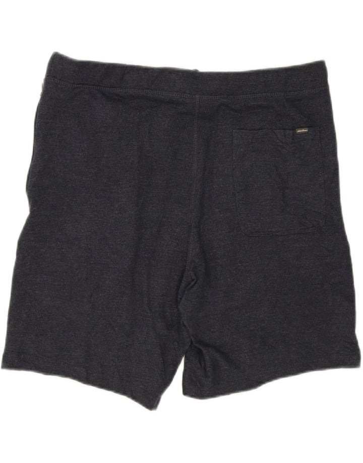 EDDIE BAUER Mens Sport Shorts Large  Navy Blue Cotton Vintage Eddie Bauer and Second-Hand Eddie Bauer from Messina Hembry 