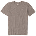 Nike Homme T-Shirt Coupe Athlétique en Coton Chiné Gris Moyen