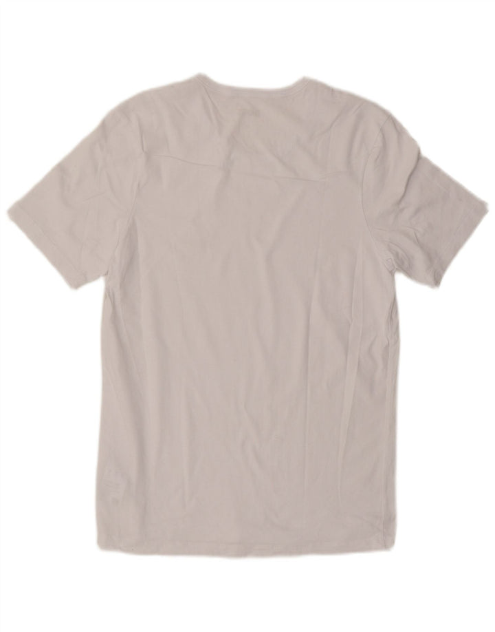 T-shirt da uomo Hugo Boss Top in cotone bianco medio