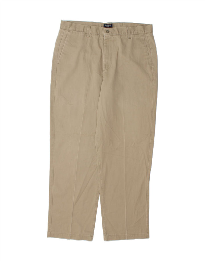 DOCKERS Mens Straight Chino Trousers W36 L32 Beige Cotton Vintage Dockers and Second-Hand Dockers from Messina Hembry 