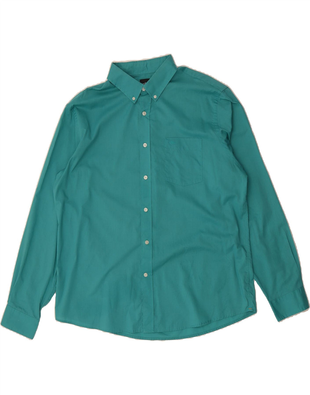 DOCKERS Mens Shirt XL Green Cotton Vintage Dockers and Second-Hand Dockers from Messina Hembry 