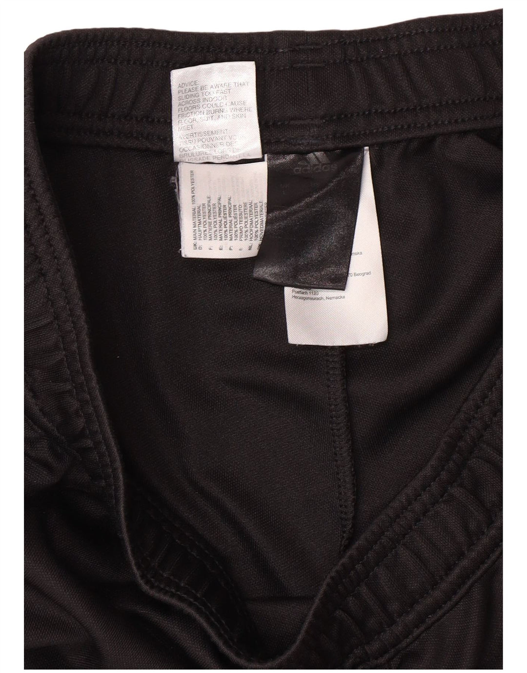Pantaloni de trening ADIDAS pentru bărbați, mari, negru, poliester