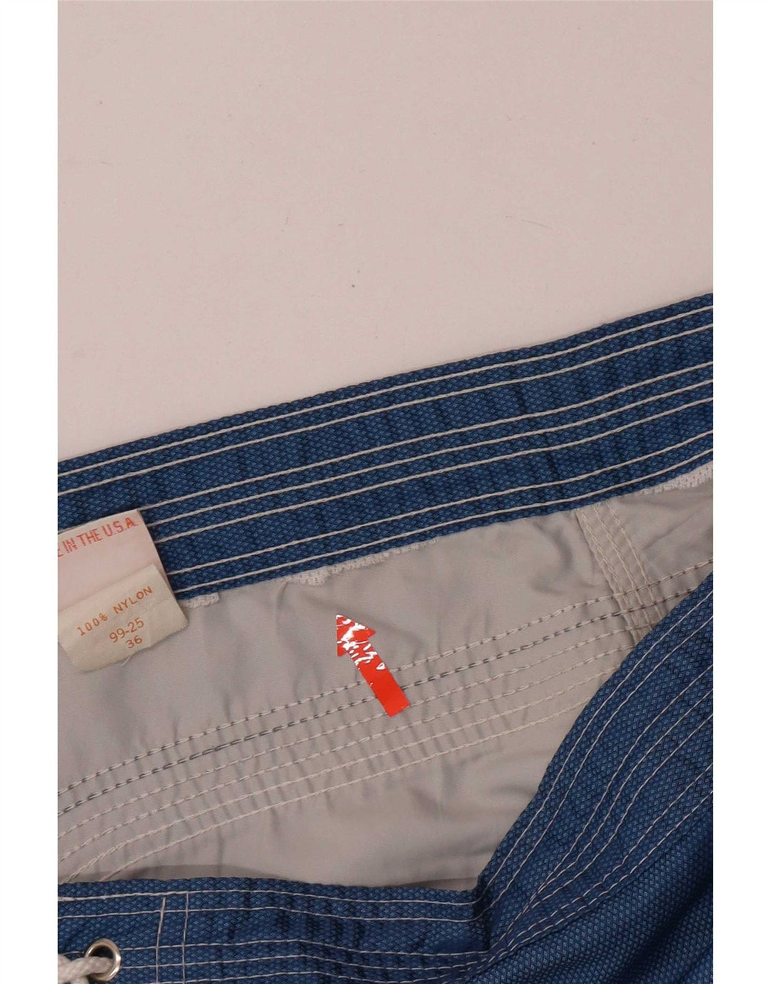 Sundek Herren-Badeshorts, groß, aus blauem Nylon