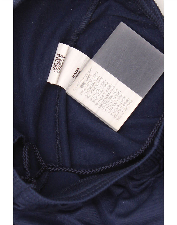 Errea Mens Graphic Tracksuit Trousers Joggers Small  Navy Blue Polyester