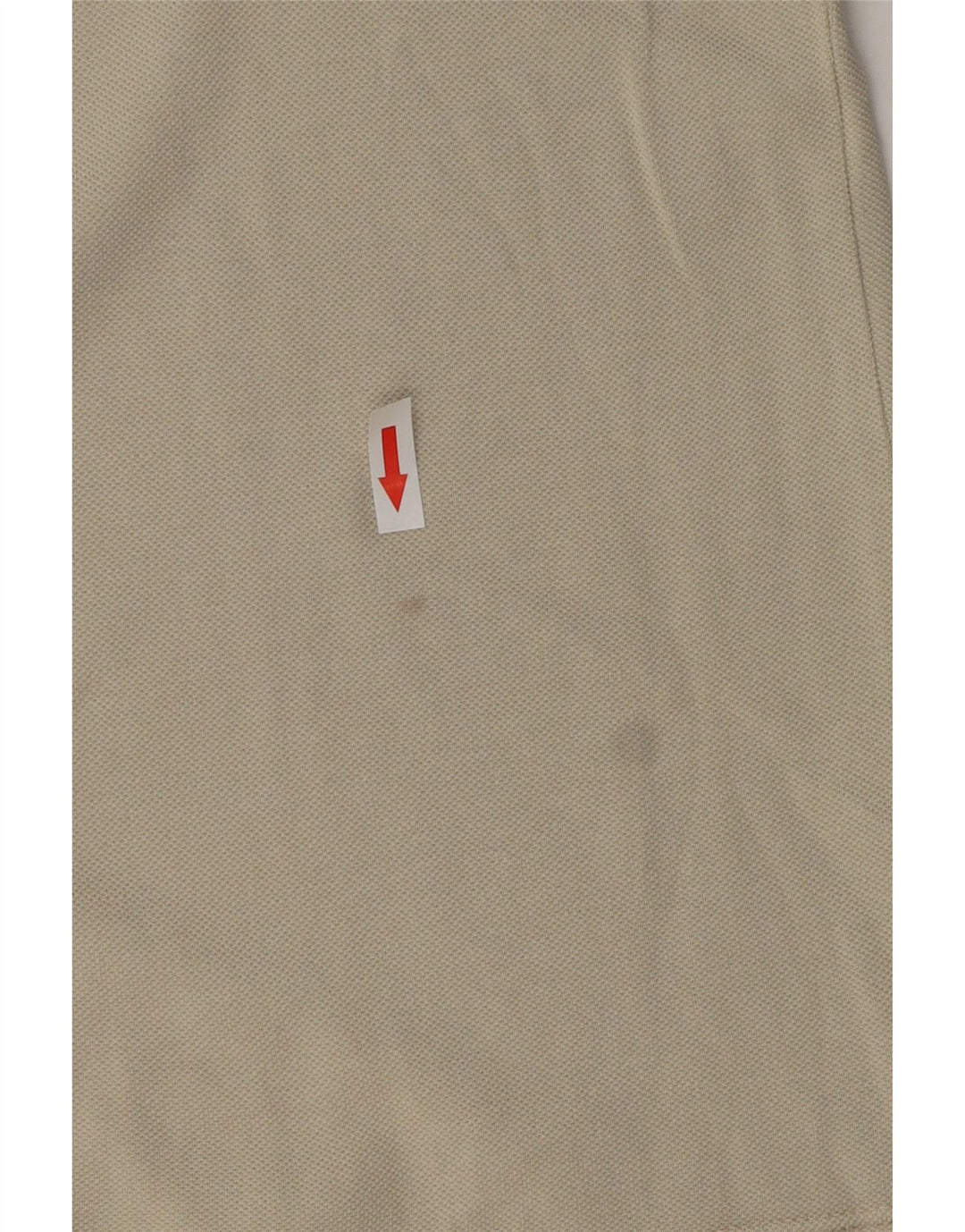 Kappa Mens Polo Shirt Medium Beige Cotton