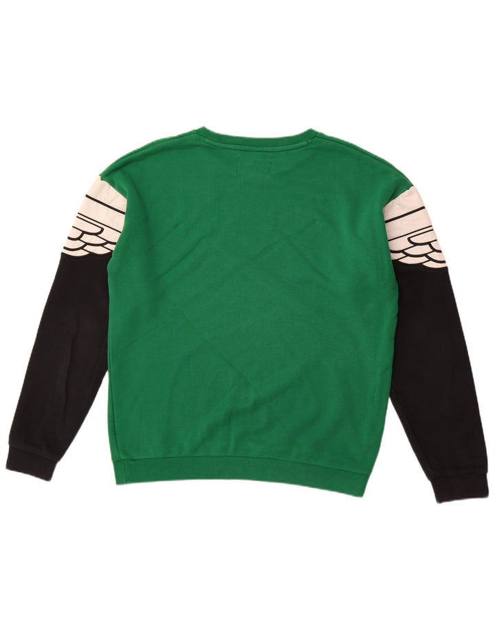 Jordan sweatshirt til mænd, lille grøn Colourblock Bomuld