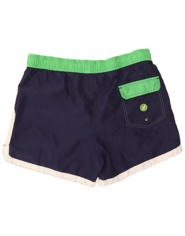 AUSTRALIAN L'ALPINA Pantaloncini da bagno da uomo IT 50 Medium Blu Navy Colourblock