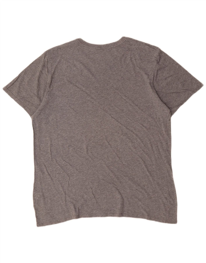 Nike Mens T-Shirt Top XL Grey Flecked Cotton
