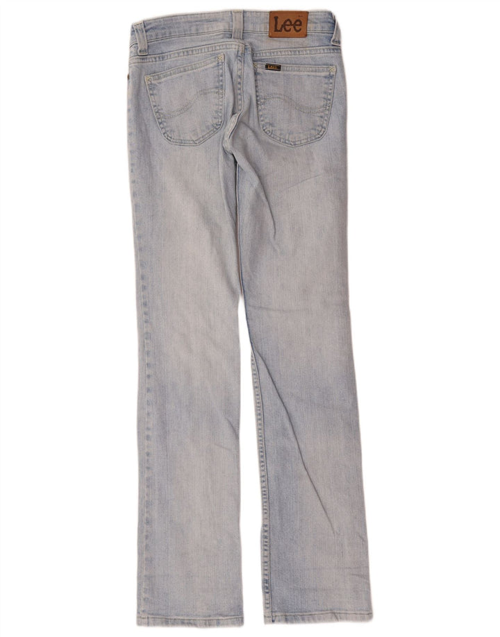 Lee Womens Maddox Slim Jeans W28 L33 Blue Cotton