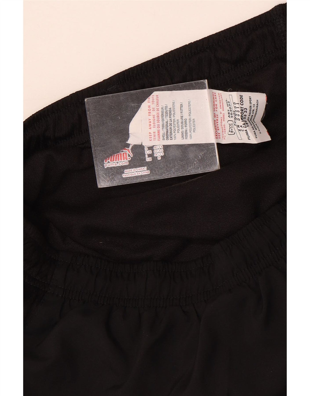 PUMA Sportshorts til mænd, medium sort polyester