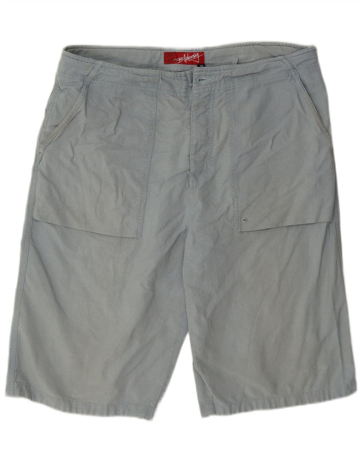 Billabong Mens Chino Shorts W36 Large Blue Cotton