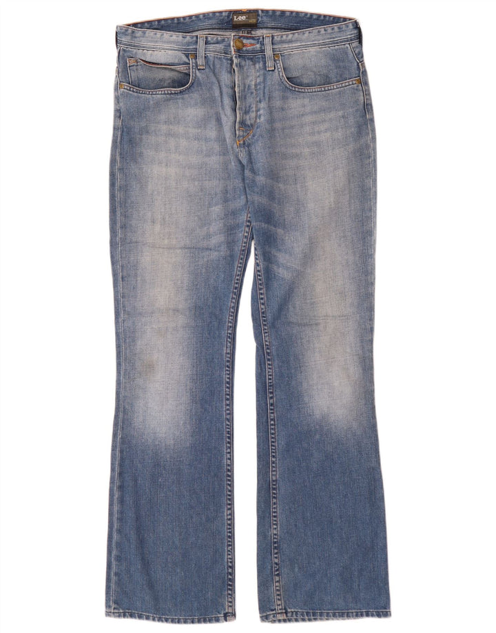 Lee Herre Elton Bootcut Jeans W31 L32 Blå Bomuld