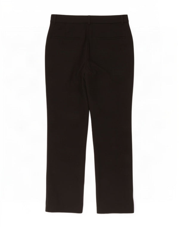 Zara Womens Straight Suit Trousers Medium W28 L30 Black Polyester